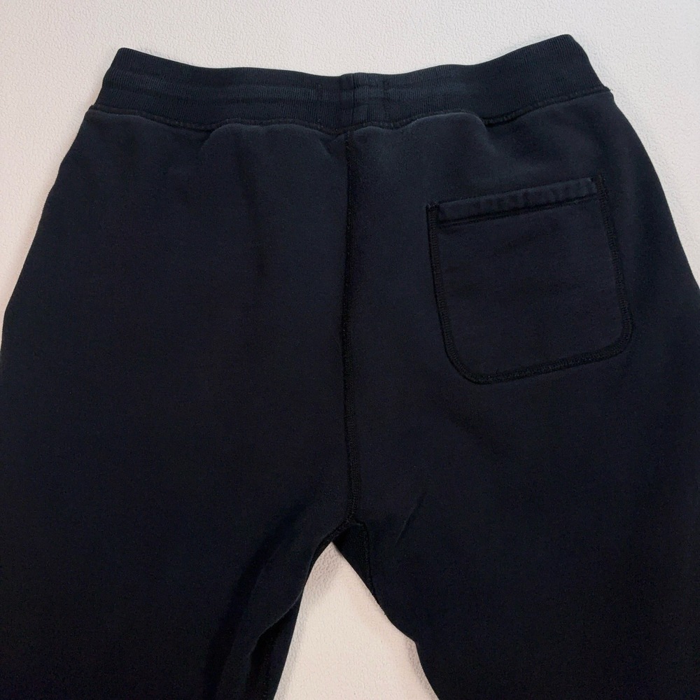 Reigning Champ Sweatpants Men's L Black 100% Cotton Drawstring Logo Gym Lounge - Picture 7 of 16